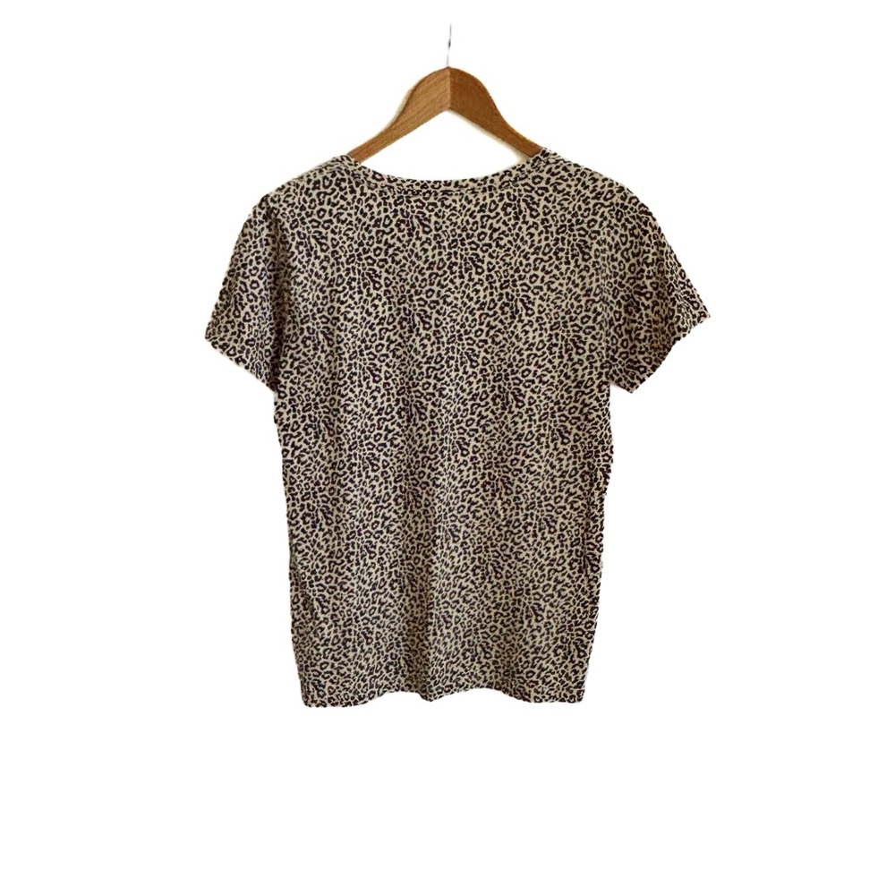 J. Crew Factory Leopard Print Collector Tee - Picture 7 of 15